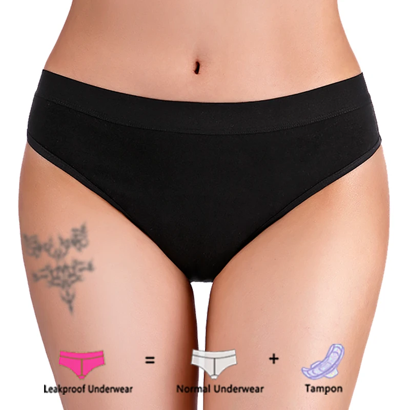 Absorbent Period Panties Heavy Flow Menstrual Leak Proof Underwear for Teen Girls,Women menstrual panties