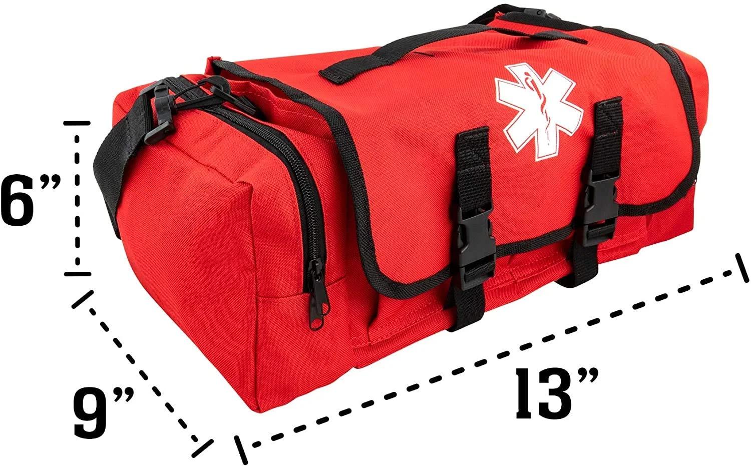 First Aid Medical Bag - EMS EMT Paramedic Economical Tactical First Responder Trauma Bag Empty - Portable Outdoor Travel Jump Re