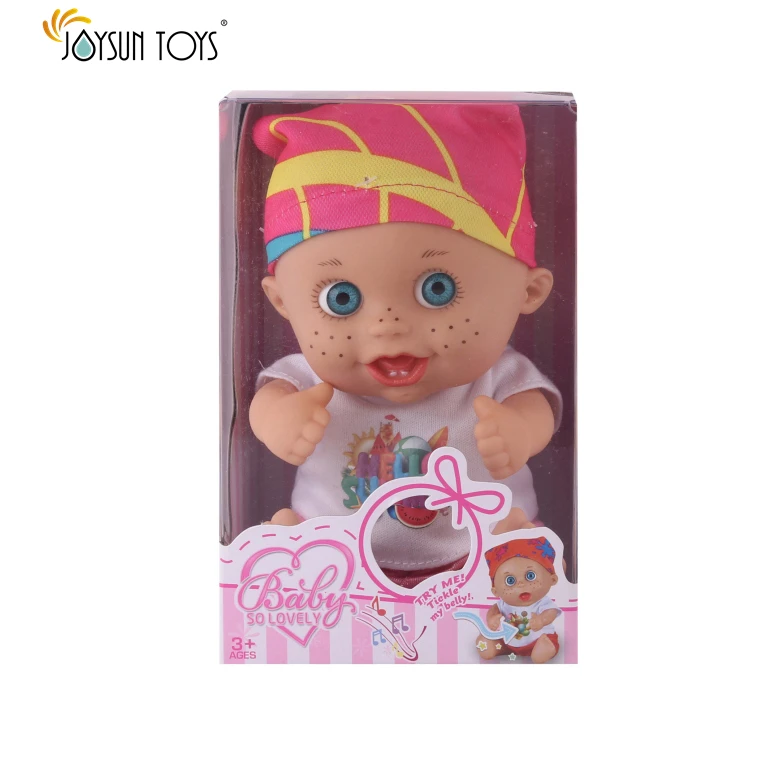 Cheap skinned Doll Baby Silicone  8 Inch  Lifelike Singing Baby Doll Soft Body Musical Baby Dolls