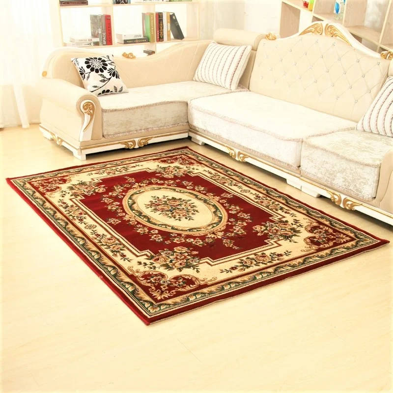 High Quality Rainbow Modern Luxury Sitting Carpets Nordic  3d Floor Bedroom Rugs Living Room Carpet