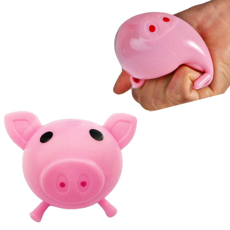 Amazon Hot Sell TPR Splash Anti Stress Squishy Stress Fidget Sticky Splat Balls For Adults