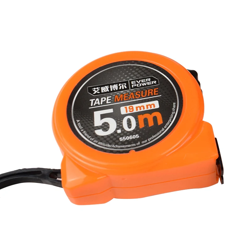 2021 sturdy and small mini 5m tape measure single glue competition fixed steel tape measure