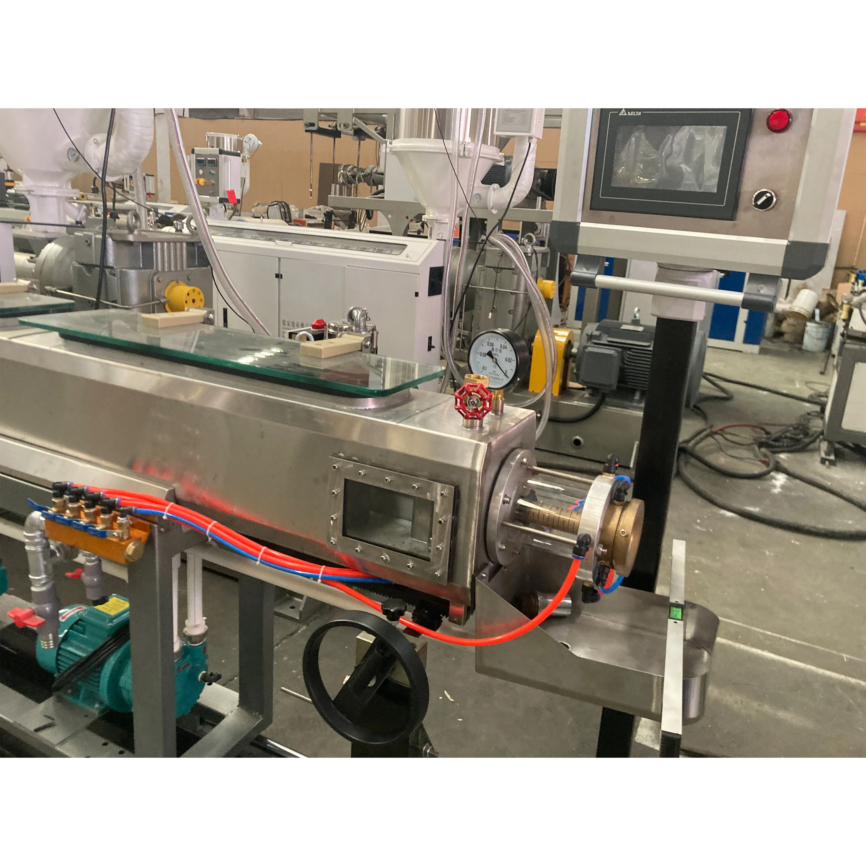 Farm Plastic In line Flat drip irrigation tape system irrigation hose pipe making machine