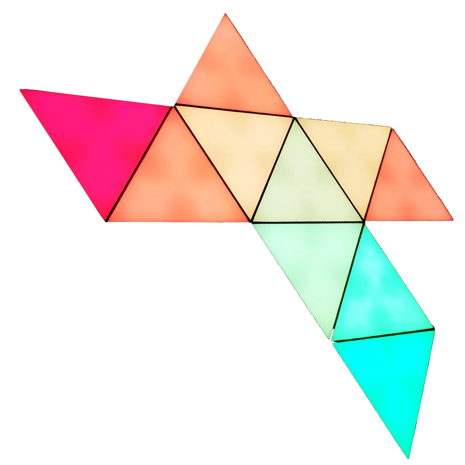 gifts 2023 ideas triangle light led lamp ambient room for home accessories most popular products for 2023