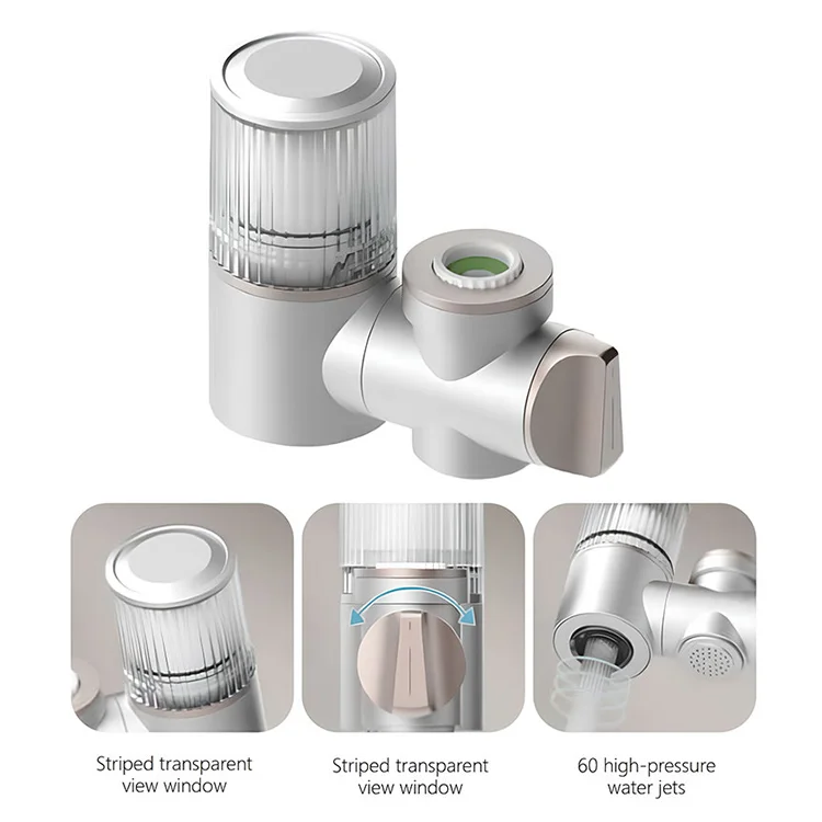 Custom Kitchen Faucet Water Filter Household Faucet Water Purifier Carbon Ceramic Cylinder to Remove Chlorine