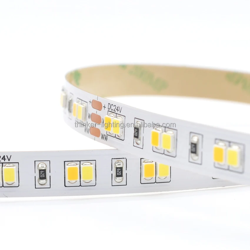 48V LED Strip Dual White Certificated 10 Years Experience 3000K IP68 SMD2835 Flexible 240leds Strip Light for Sale