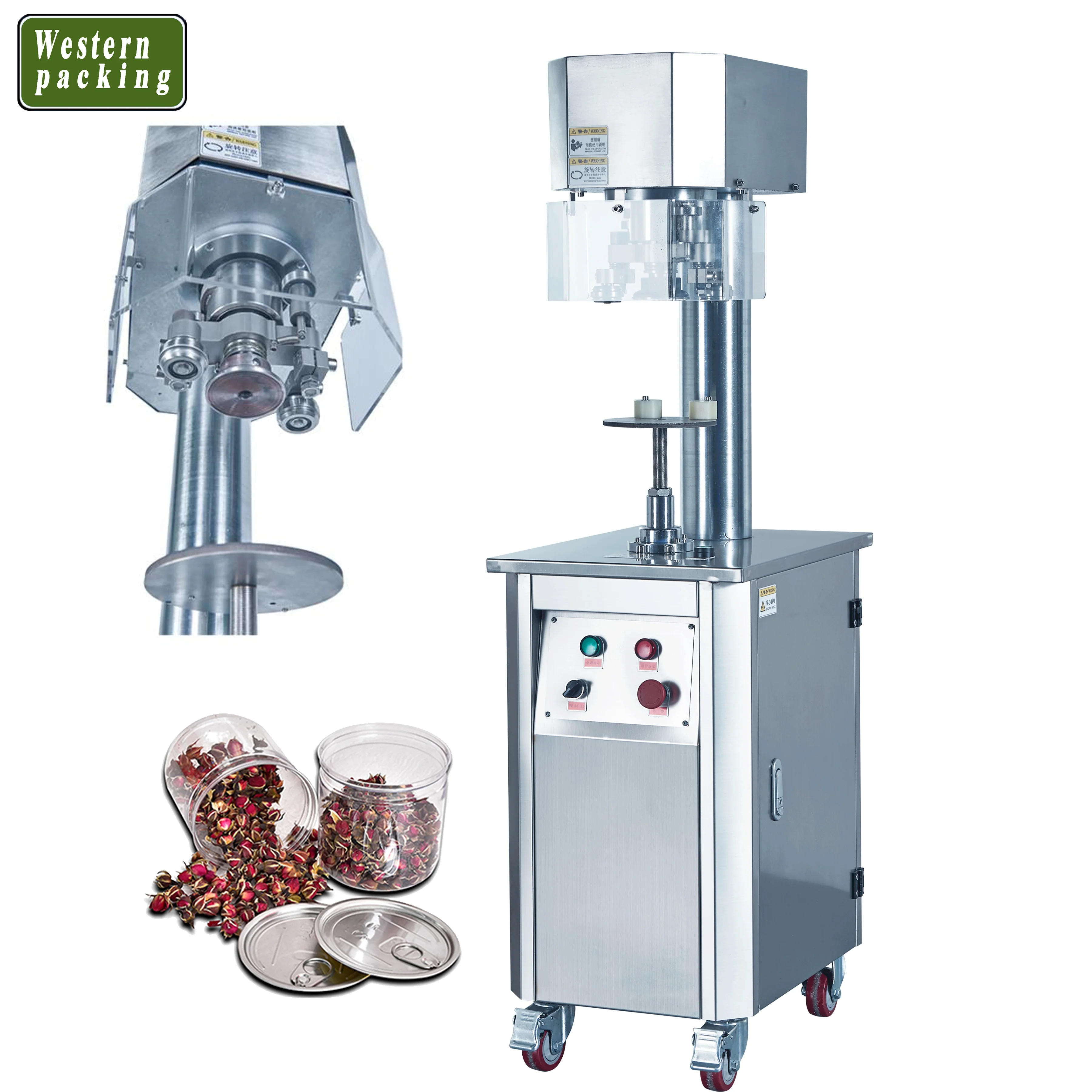 aluminum PET tin fest can seamer manual