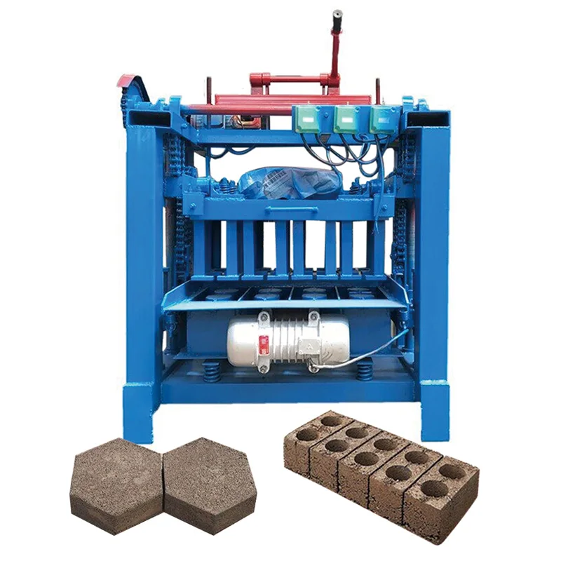 semi automatic interlock brick making machine pneumatic brick making machine super bricks making machine in namibia