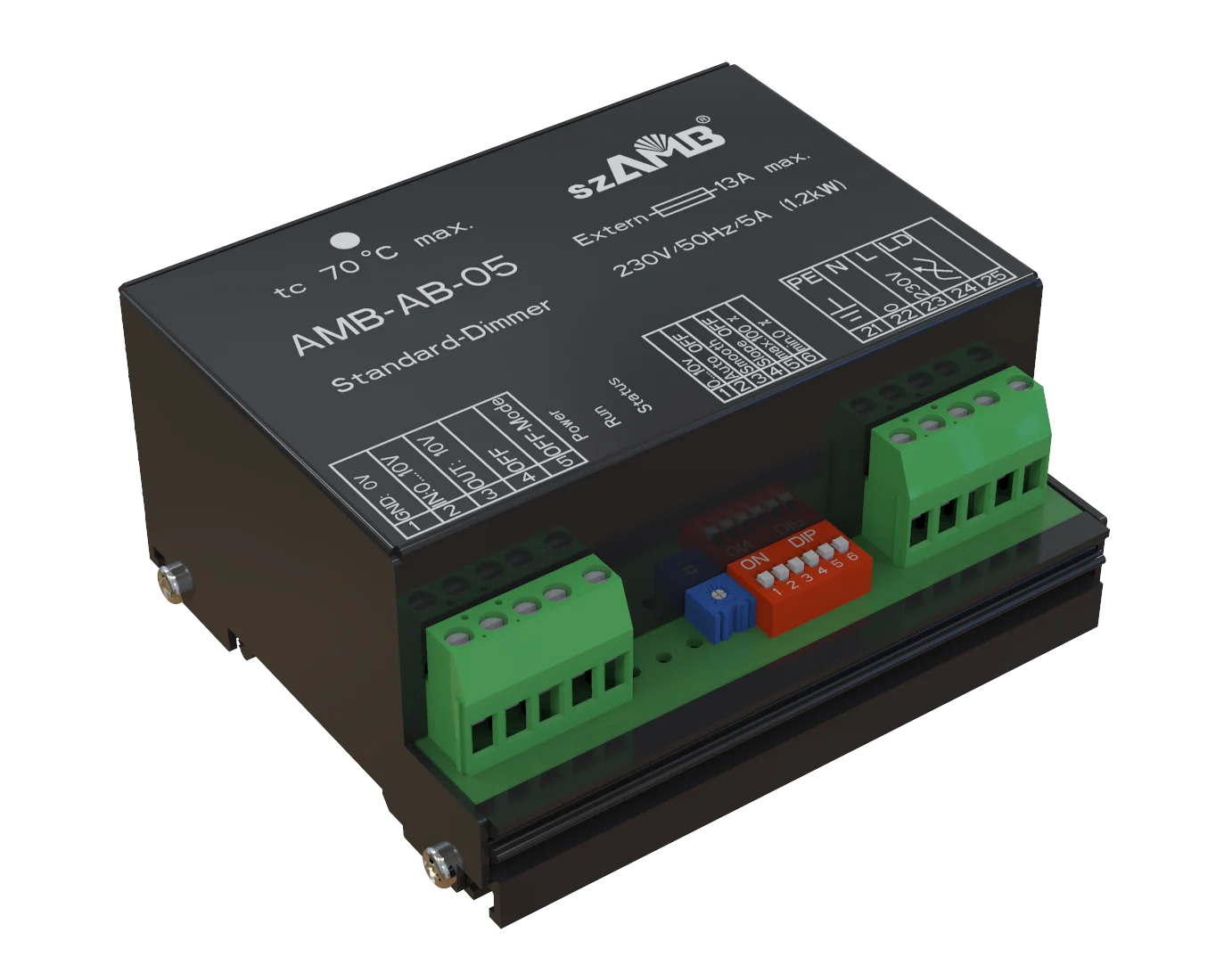 Reverse phase control 1200W dimmer with Slave function