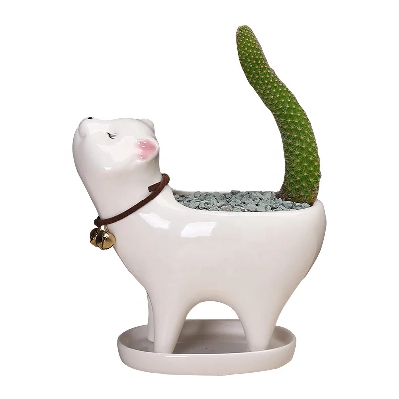Hot Sale Cat High Quality Fresh Indoor Flower Pots For Balcony Cheap Flower Pots