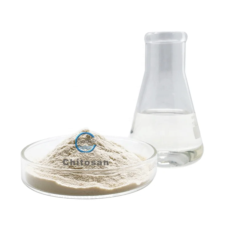 High Quantity 90% Chitosan Low Molecular Weight Chitosan Industrial Grade Chitosan Flocculant