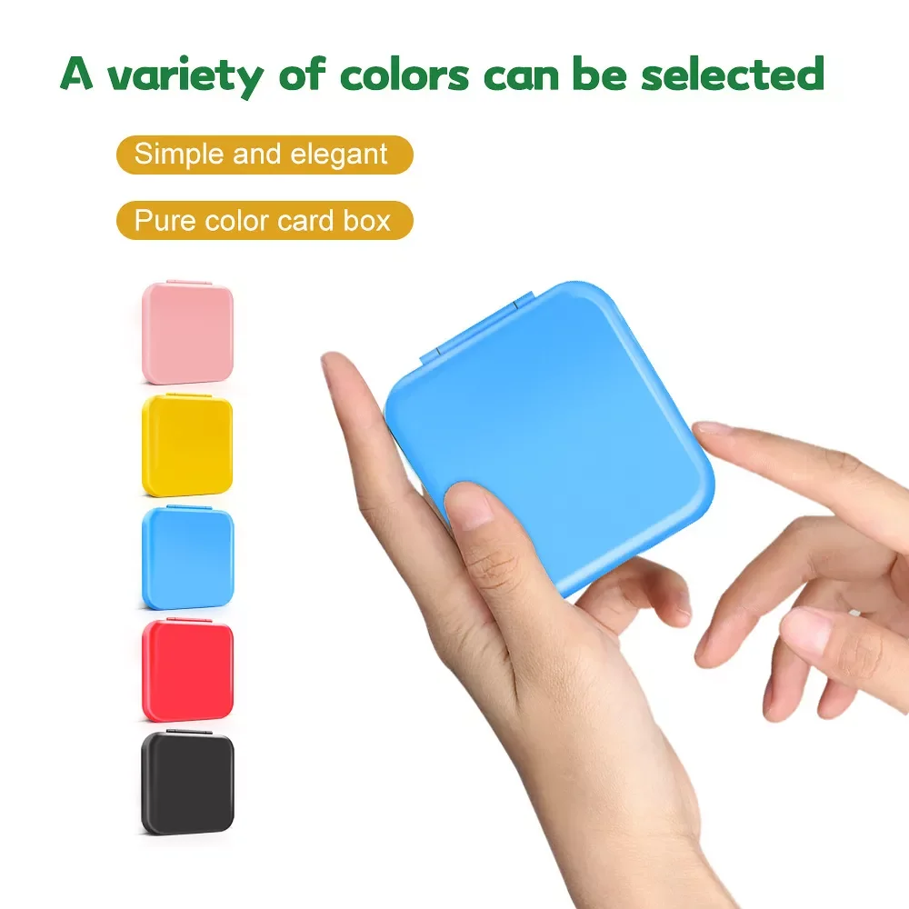 Game Card Case for Nintendo Switch Console Shockproof Hard Shell Protective Game SD Card Storage Box for Switch Lite Accessories