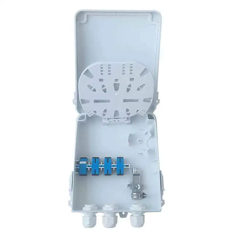 ftth fttx sx core tx core ftth terminal box 4 port for fiber optic equipment