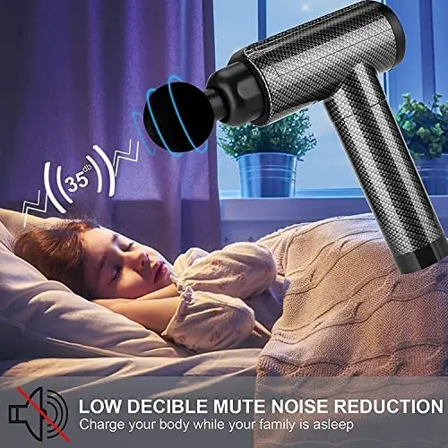 Muscle Therapy Gun for Athletes Deep Tissue Percussion Body Muscle Massager Gun with 30 Adjustable Speeds