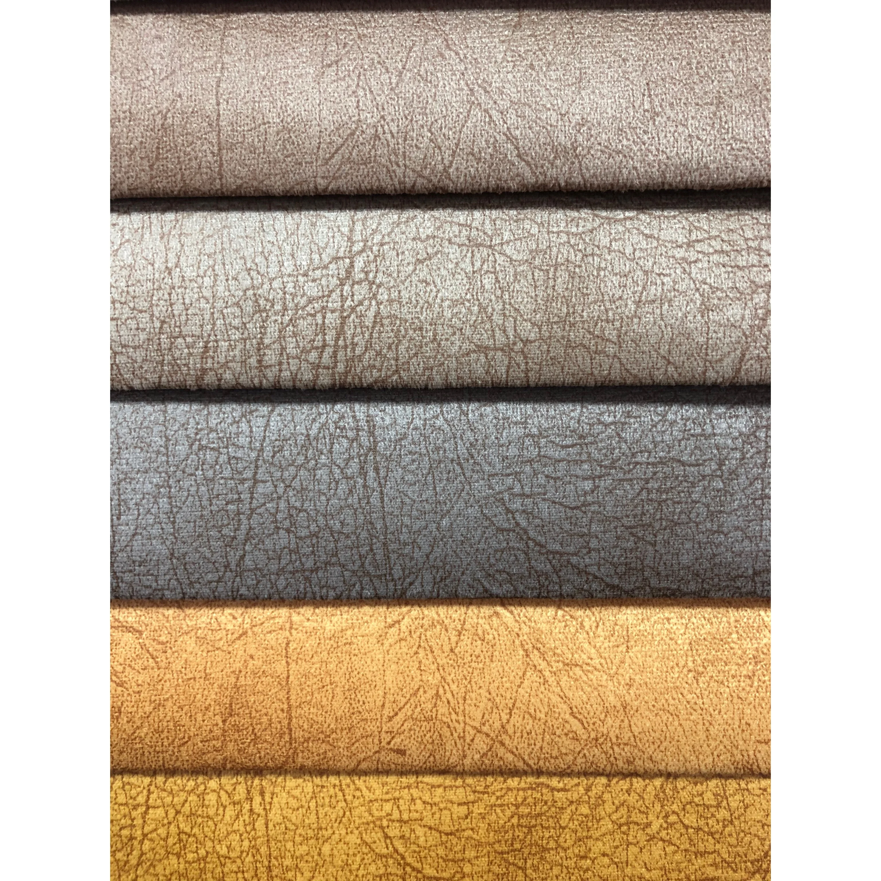 China Upholstery Synthetic Leather Manufacturer Artificial Leather Sofa Luxury