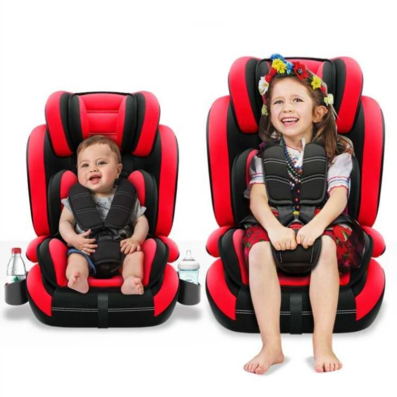 
Top Quality Children Car Safety Seats Child Restraint System Baby Car Seats 9-36 kg With Cup Holder Kids Car Safety Seat Factory 