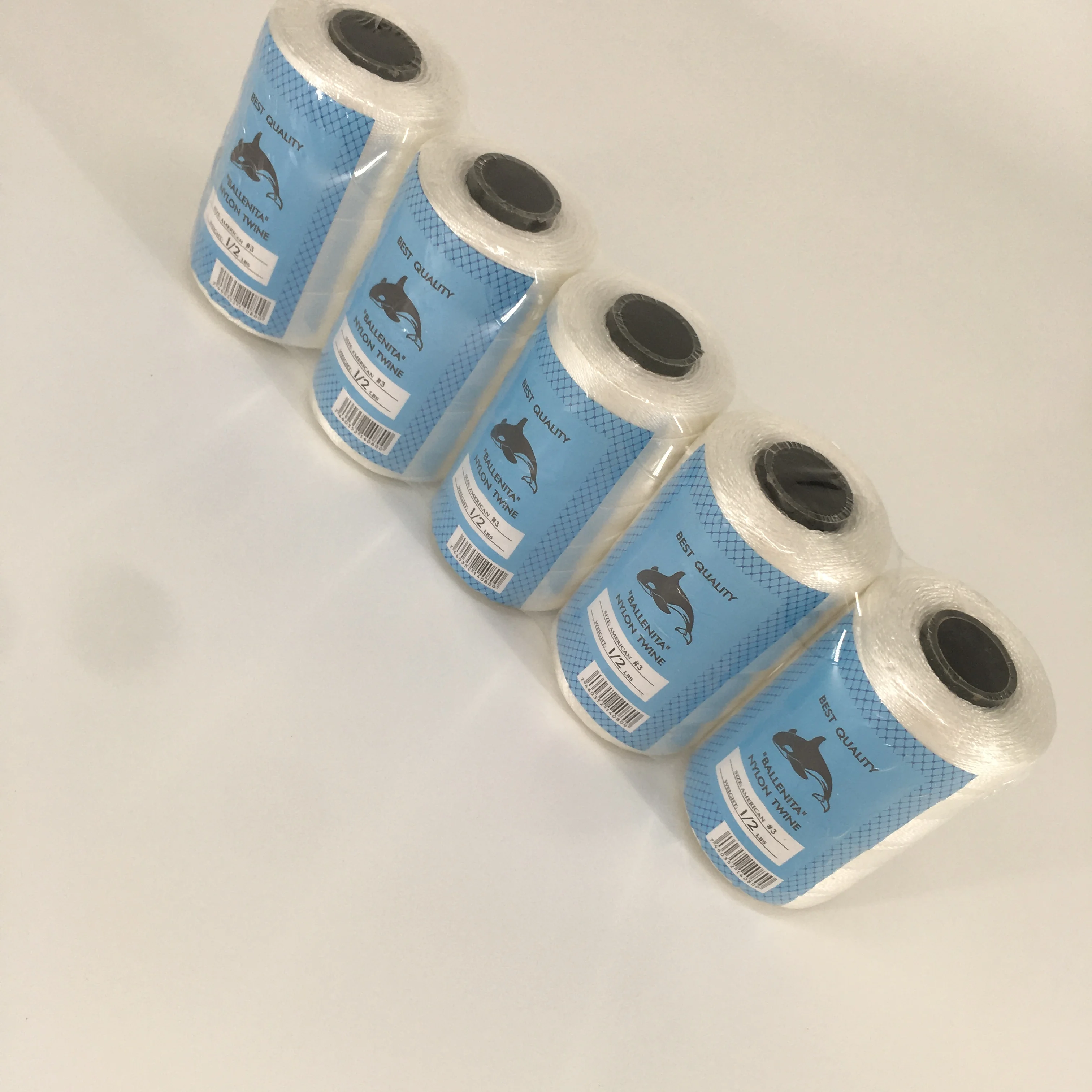 High quality nylon fishing twine 210d/18 nylon mason twine and 150g nylon twine