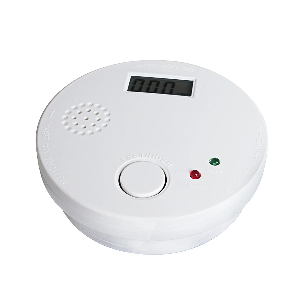 Factory Offers Combustible Gas Carbon Monoxide Sensor CO Alarm  carbon monoxide detector 10 year battery co alarm