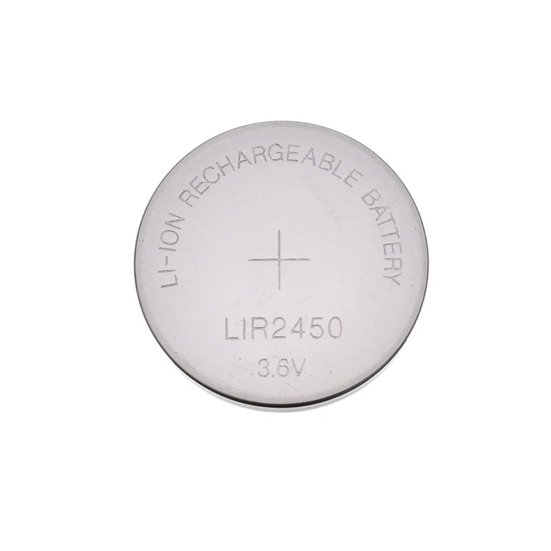 Rechargeable 3.7v LIR2430 LIR2477 Lir3032 LIR3048 Lir450 Lithium Li-ion Button Cell Battery