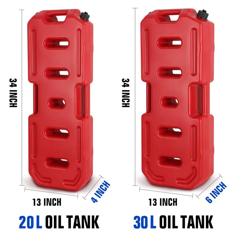 10L/15L/20L/25L/30L  Hdpe material Spare Petrol Cans for car Emergency reserve Portable motorcycle gasoline fuel tank
