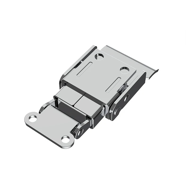 Factory SUS304 SUS201 Steel material Tool box Equipment case Spring loaded Metal Toggle latch Toggle Clamp Lock hardware
