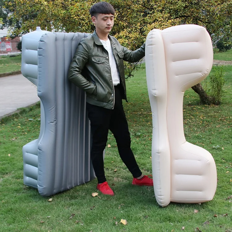 Hot selling multifunction travel outdoor camping car air mattress car back seat rest portable inflatable oxford bed