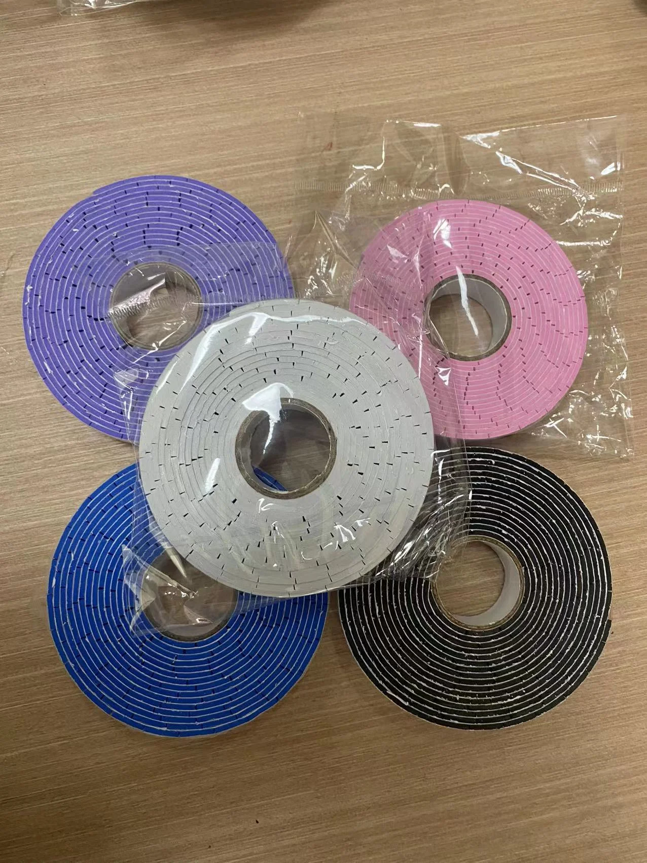 Free Sample 3mm Thickness Colors Customize Size Die Cut Rectangular Strong Viscosity DIY Handmade Double Sided Eva Foam Tape