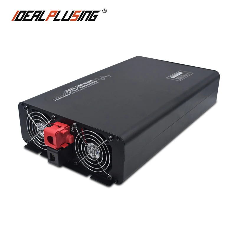 IDEALPLUSING горячая Распродажа dc 12v 24v 36v 48v 60v 72v 84v к ac 100v 110v 120v 220v 230v 240v 4000W волновой солнечный инвертор чистый