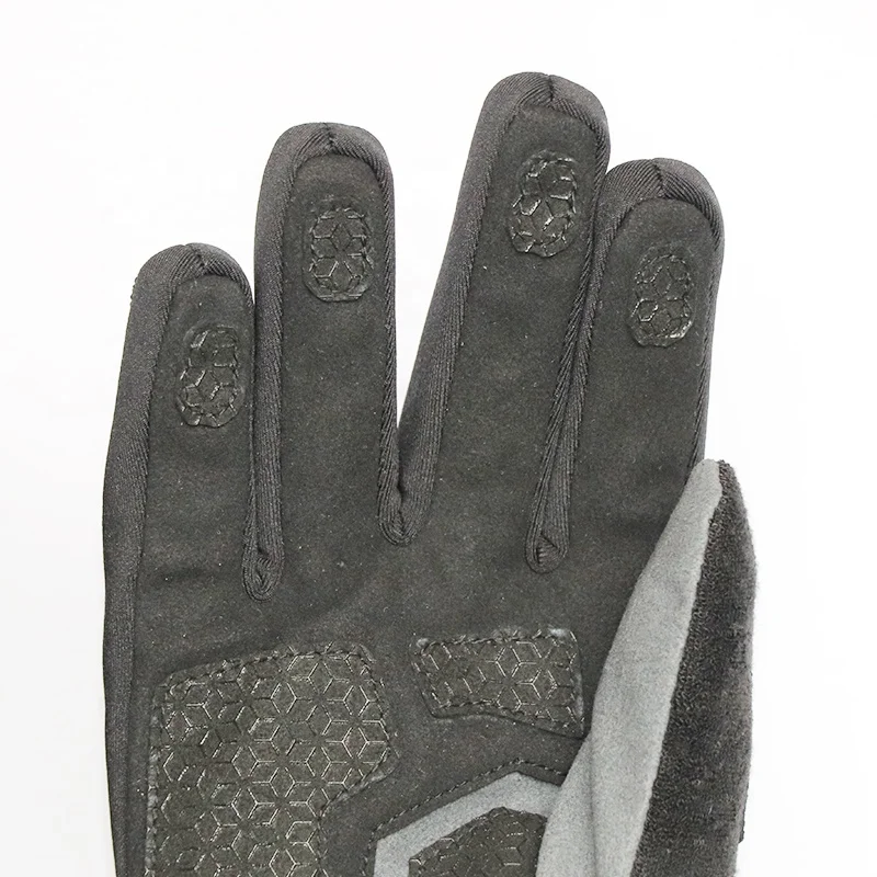 Full Finger Suede PU Palm Non-slip Breathable Touch Screen Cycling  motocross  Glove