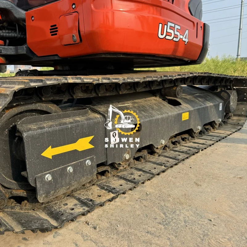Мини-экскаватор используется землеройный экскаватор kubota u55 u55-4 u20 u35 оригинальный 6-тонный по низкой цене