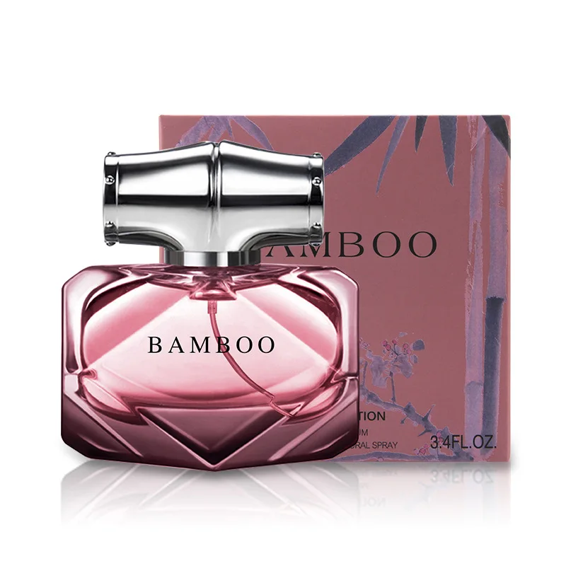 Sexy charm bamboo rhyme lady perfume 100ml lasting fresh floral and fruity fragrance