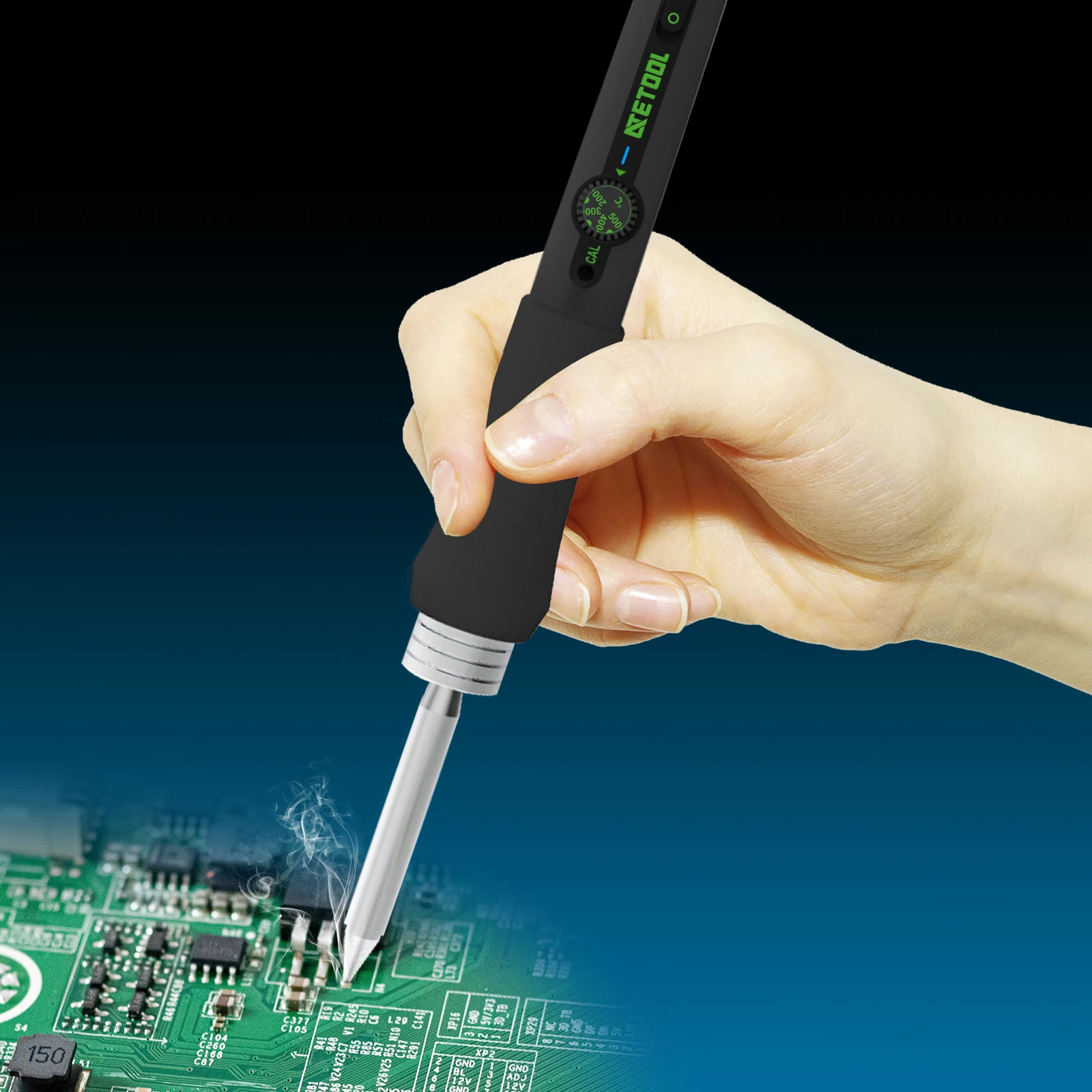 Top-Rated Professional Soldering Iron Kit for Stained Glass & Plastic Art - Precision Tool Set