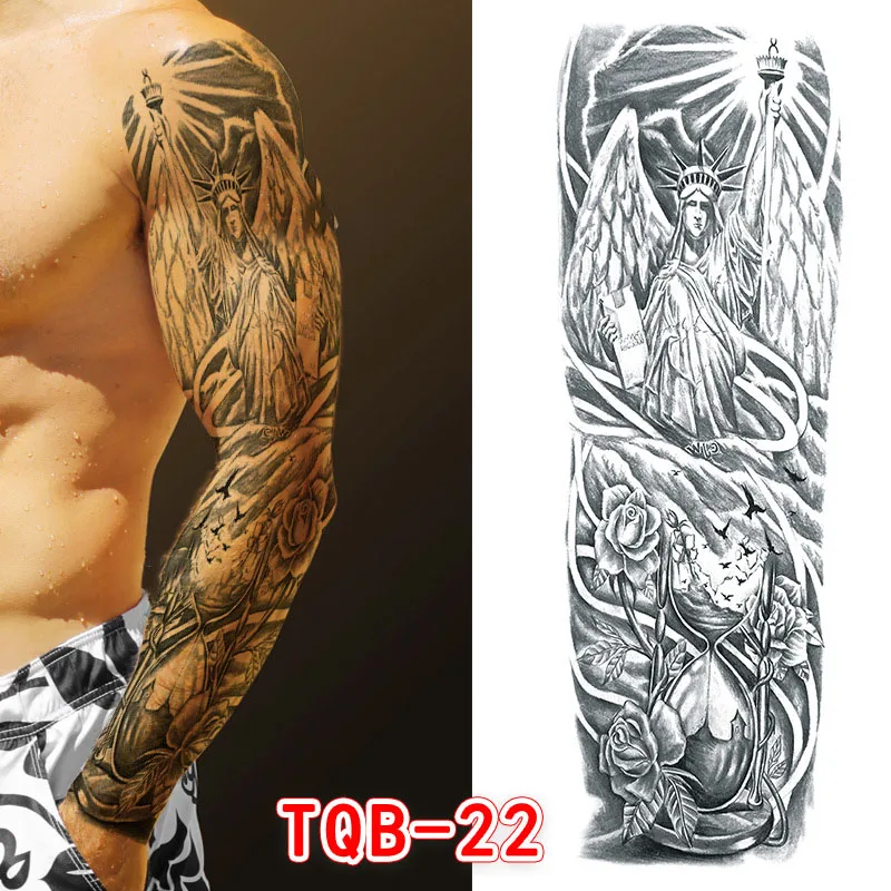 Оптовая Продажа Сексуальная временная татуировка/Tatoo наклейки рукав для женщин и мужчин