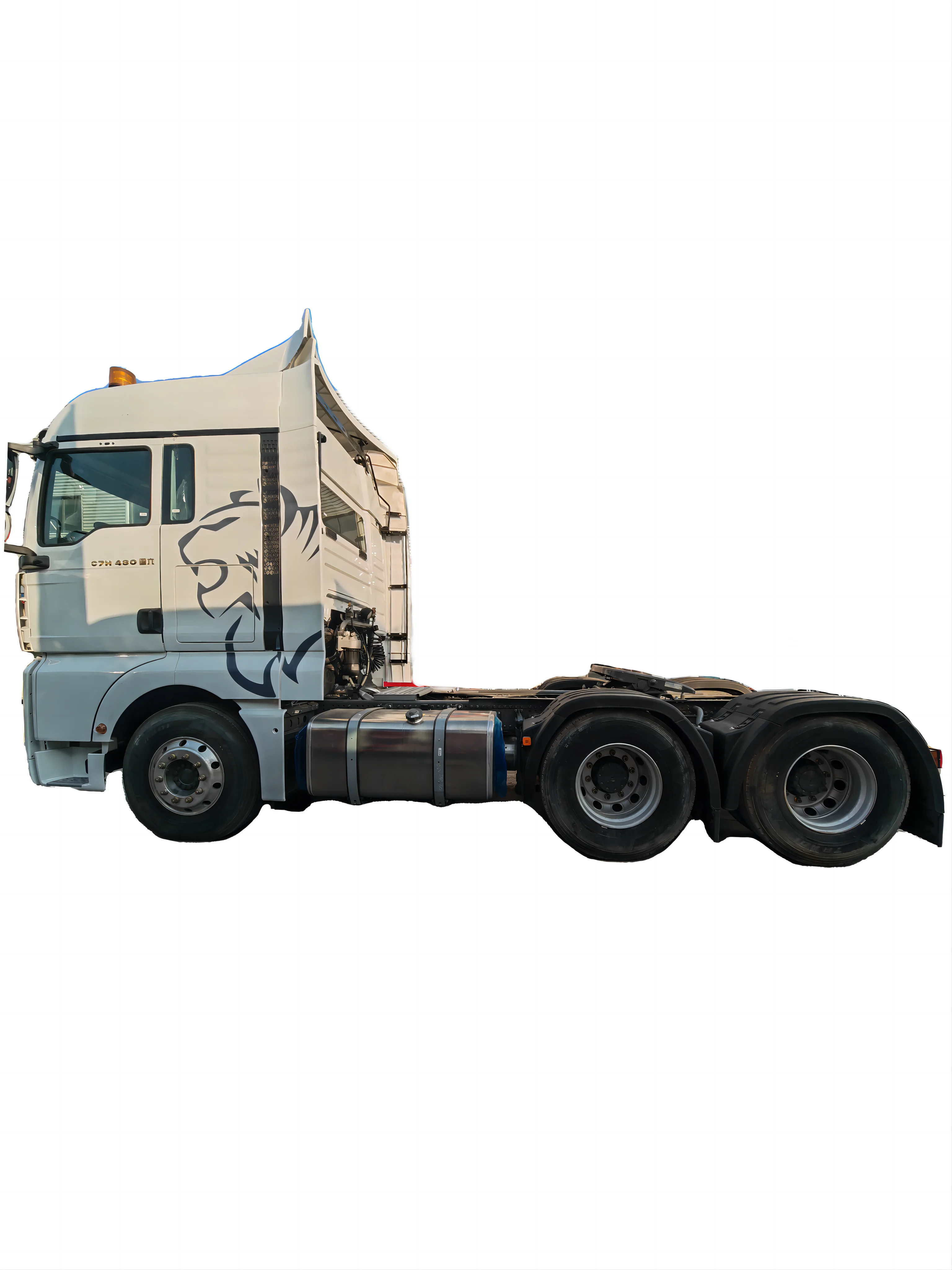 Sinotruk Sitrak c7h used CNG Truck Heavy Duty 430hp 6*4 euro 5 Tractor Truck for Sale