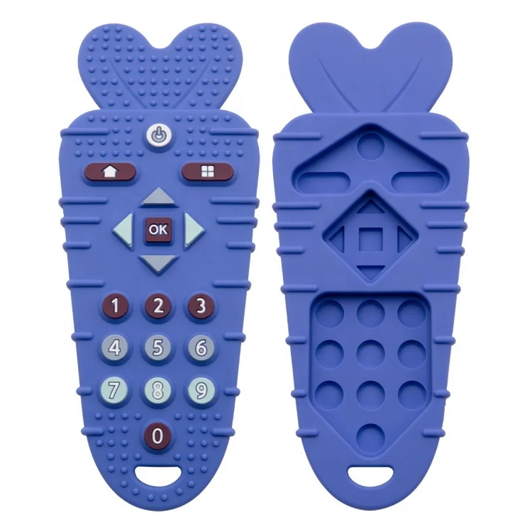 TV Remote Control for Babies Toy Kids Silicone TV Remote Toy