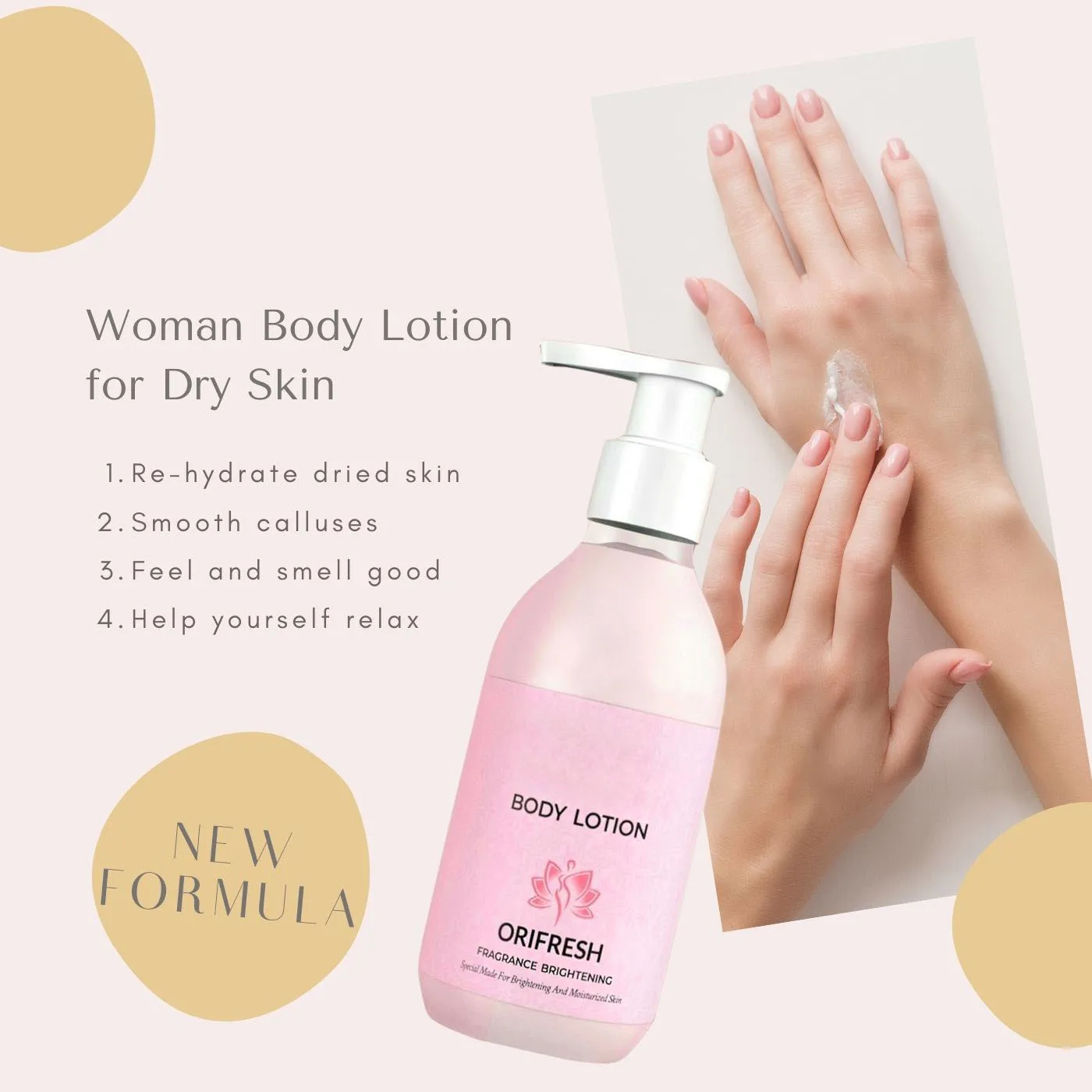 Wholesale Fragrant Whitening Body Lotion Lightening Moisturizing Body Lotion Ph Balance Regulator Reduce Skin Acne