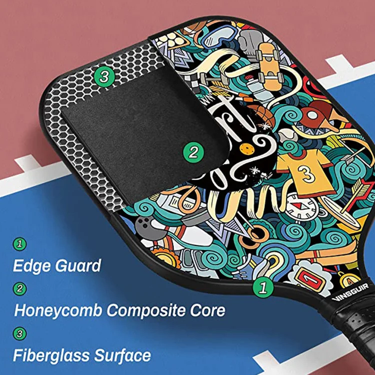 Wholesales Pickleball Paddle high quality Graphite Carbon Fiber Pickleball paddles pickle ball