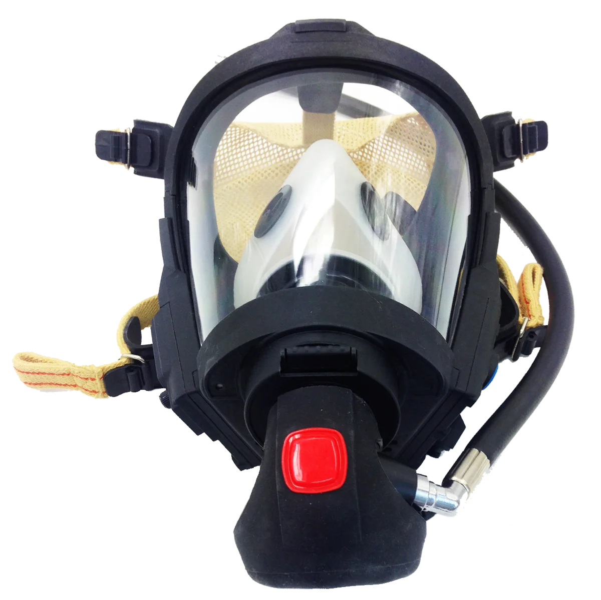 CE Full face mask with digital display pressure gauge SCBA communication system