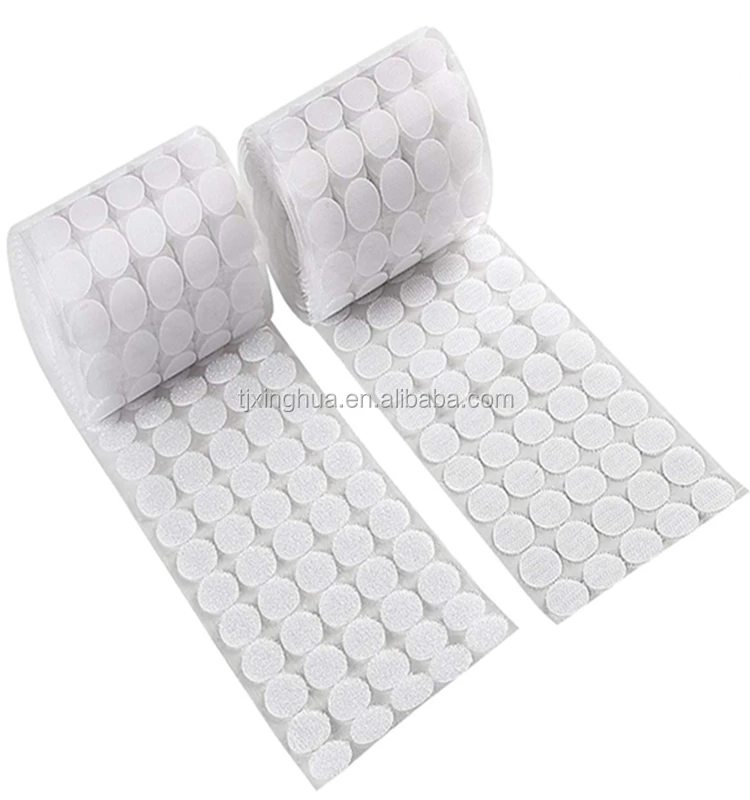 Industrial Strong Self Adhesive Hook and Loop Dots Custom Different Size Hook and Loop Dots Velcroes Dots
