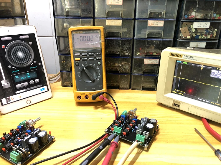 Highfly 315mV DC-600kHz amp board pcb HIFI pre-tone circuit board audio amplifier boards