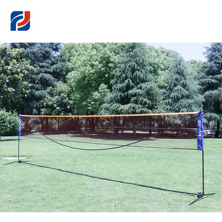 
used badminton court flooring tennis pole with a height of 6m 