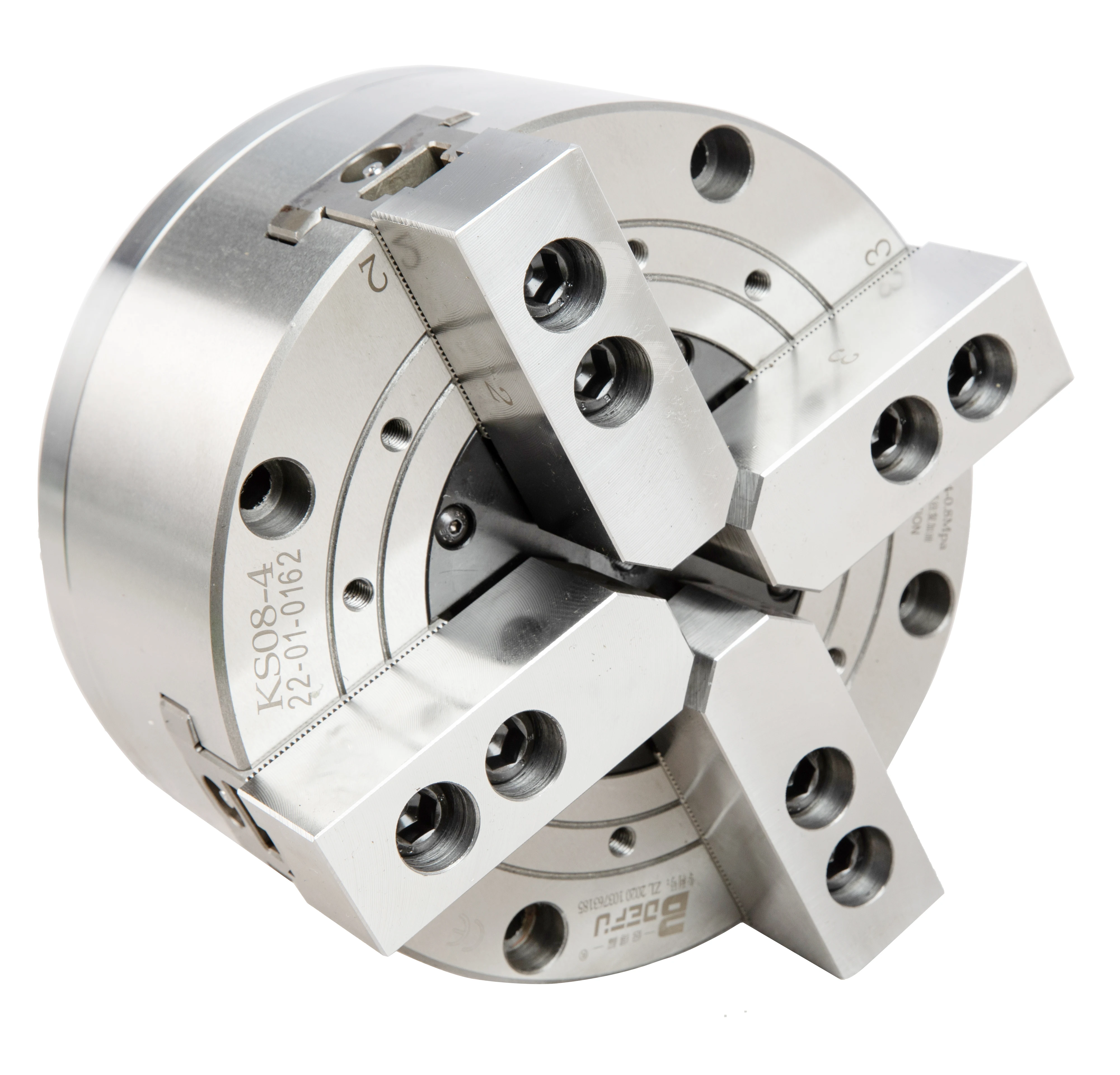 BDEFU SC KT 4 Jaw Hollow Hydraulic Power Lathe Chuck