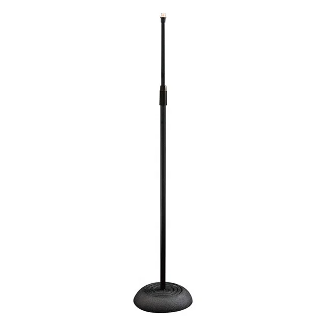 M-07 Round base black microphone stand