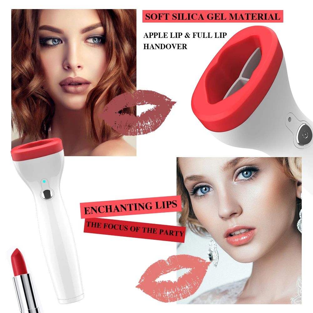 Hot Selling Professional Safety Silicone White Household Automatic Lip Enhancer