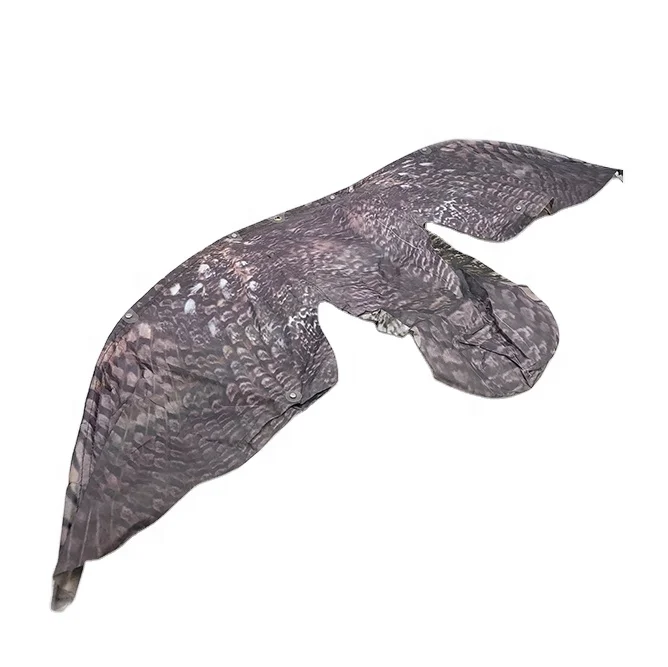 High Quality Plastic Flying Owl Ornaments Plastic Flying Owl Bird Repeller Backyard Decor Garden