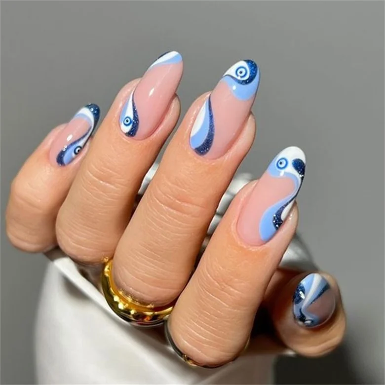 Genuine Fake Square Short Mink Lash And Press Box Set Manufacturers Supply With Detail Painting Sharp Acrylic Nails