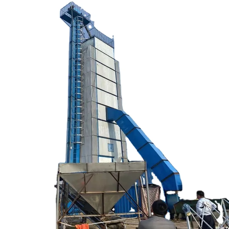 Grain Dryer Hot Air Stove Tower Dryer Wheat Corn Rice Drying Equipment