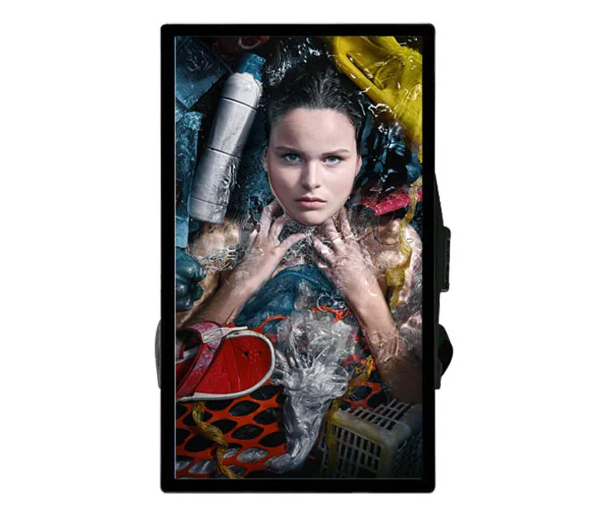 Election Backpack Walking Billboard Human Billboard Advertising Lcd Display Display Backpack Billboard