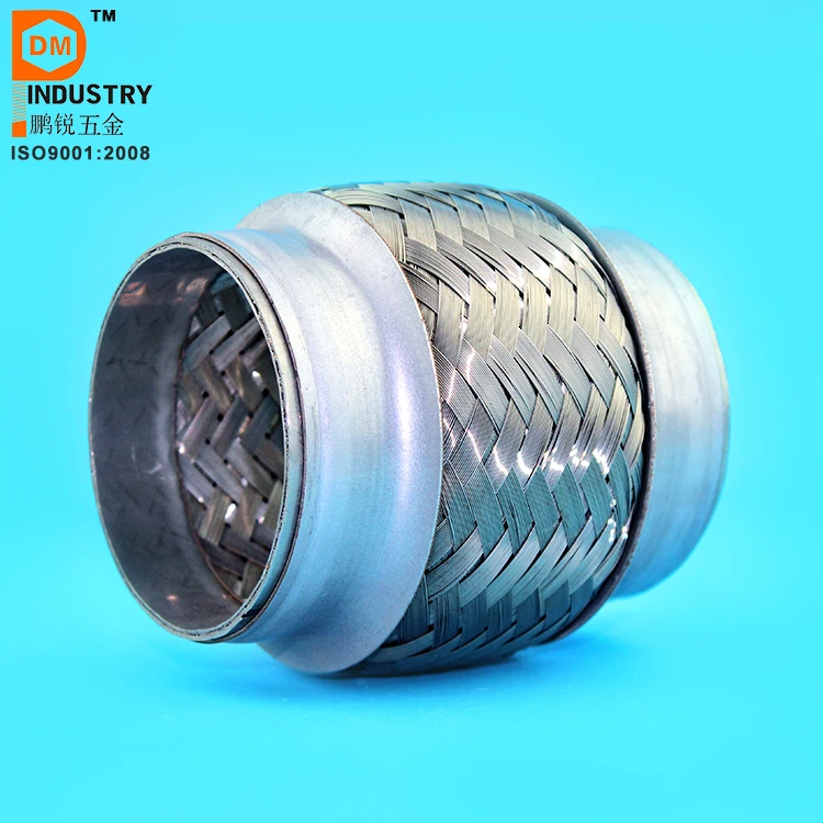Flex Pipe Exhaust Flexible Pipe Outer Braided and Inner Braided