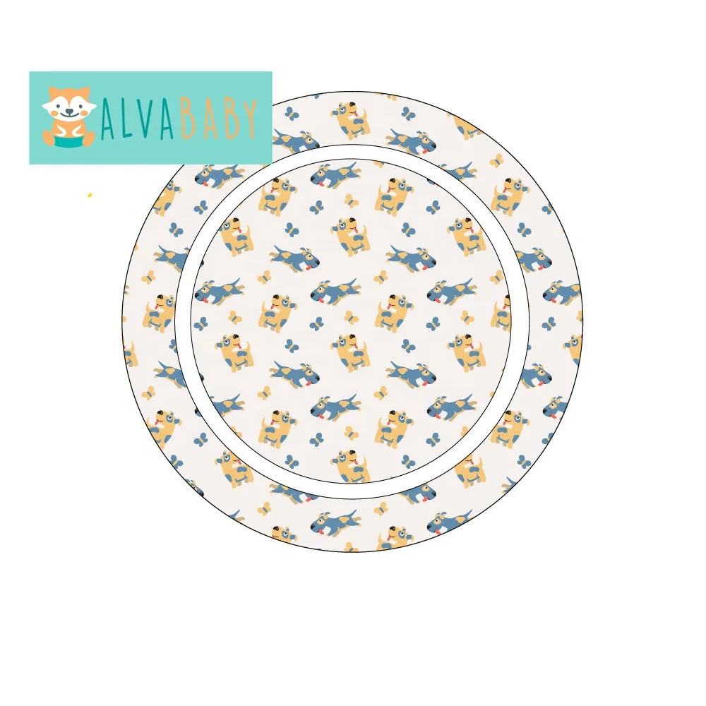 ALVABABY  Spotted Bobbie Puppy Development Activity Inflatable Sensory Toys Children Tummy Time Baby Water Play Mats For Kids